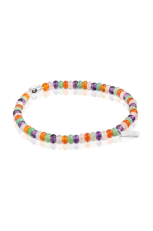 Αξεσουάρ Βραχιόλι με φυσικές πέτρες Tous Bold Motif 1004103500 ασημί