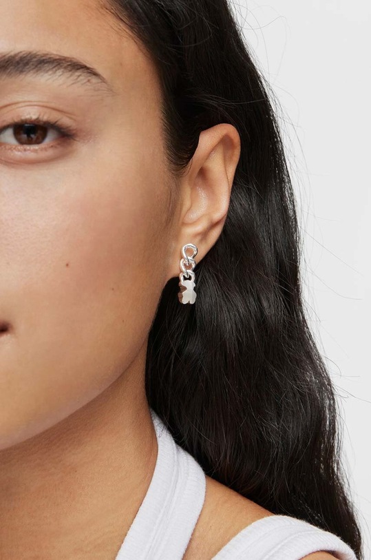 Akcesoria Tous kolczyki srebrne Bold Motif 1004101200 srebrny