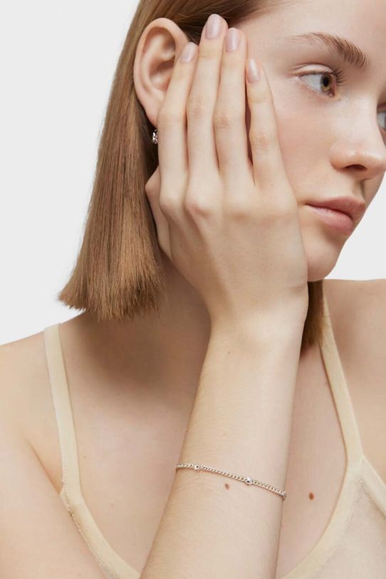 Stříbrný náramek Tous Bold Motif stříbrná 1004103300