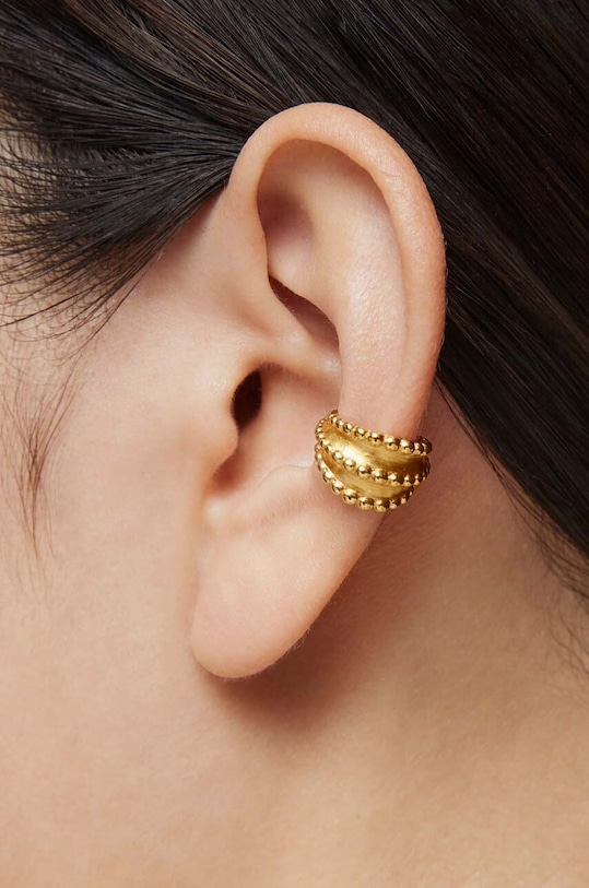 Doplňky Náušnice z pozlaceného stříbra Tous 1004095800 zlatá