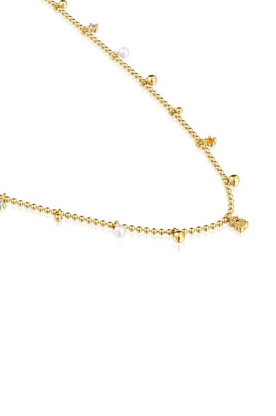 Accesorii Tous colier din argint placat cu aur 1004099300 aur