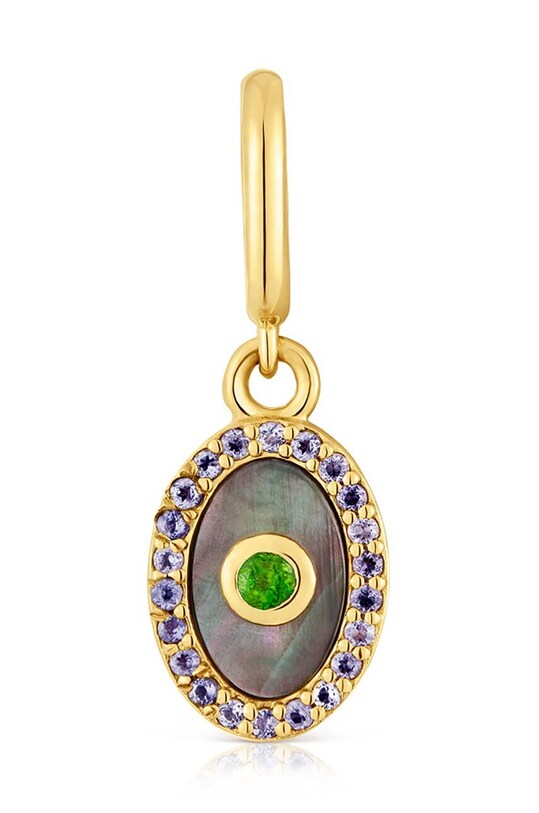 Strieborný pozlátený prívesok Tous striebro zlatá 1004118900