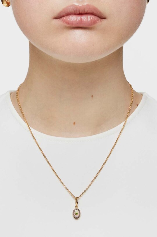 Strieborný pozlátený prívesok Tous zlatá 1004118900