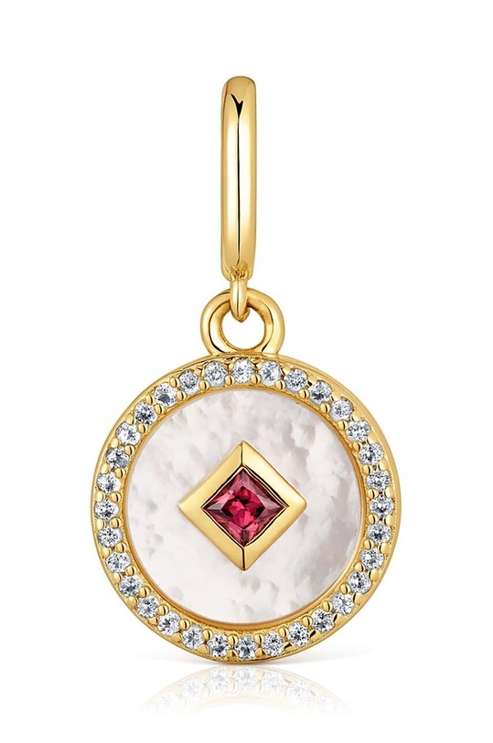 Επιχρυσωμένο ασημένιο μενταγιόν Tous επιχρυσωμένο χρυσαφί 1004118800