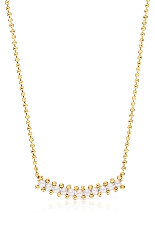 Κολιέ από επιχρυσωμένο ασήμι Tous ασήμι χρυσαφί 1004110000