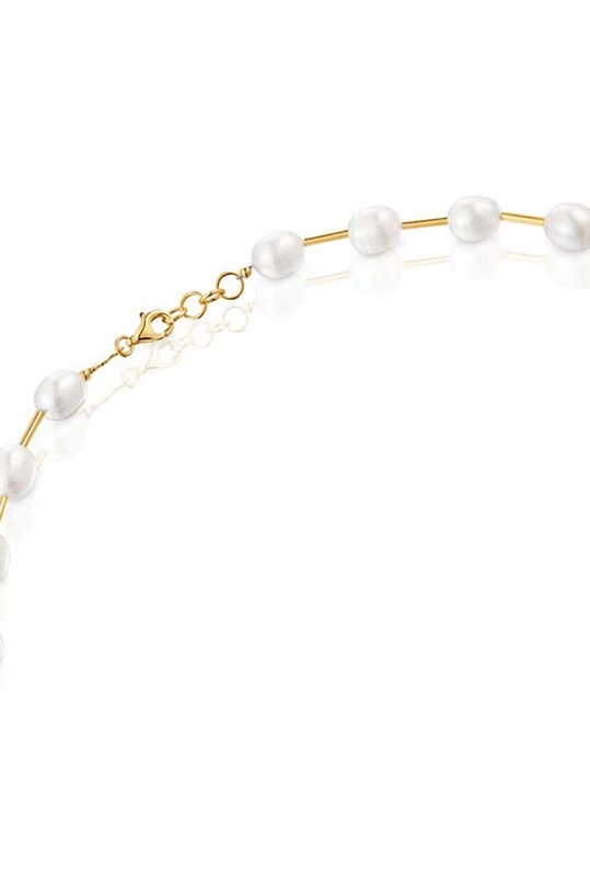 Accesorii Tous colier din argint placat cu aur 1004120500 aur