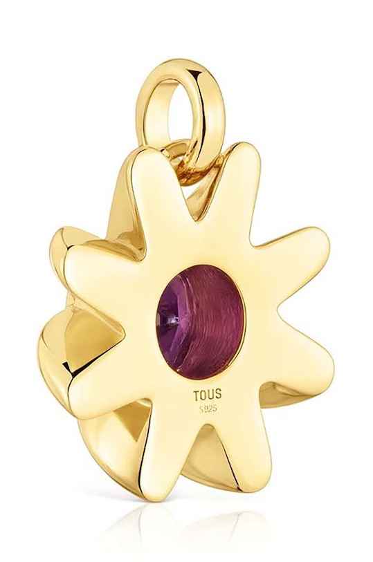 Accesorii Tous pandantiv din argint placat cu aur 1004090400 aur