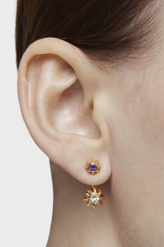 Tous kolczyki ze srebra pokrytego złotem 1004109000 złoty AA00