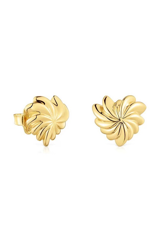 Tous kolczyki ze srebra pokrytego złotem pozłacane złoty 1004102200