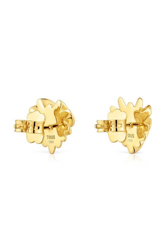 Akcesoria Tous kolczyki ze srebra pokrytego złotem 1004102200 złoty