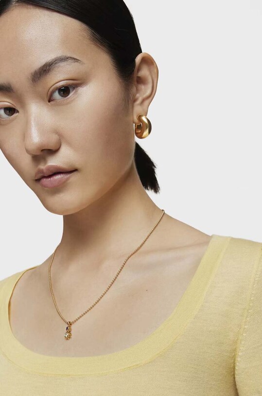 Tous zawieszka ze srebra pokrytego złotem 1004090300 złoty