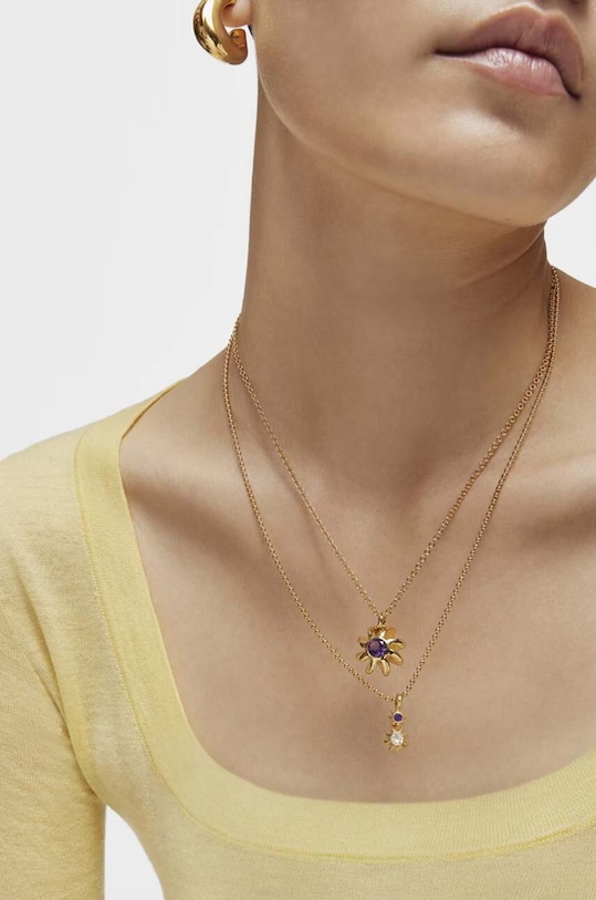 Tous zawieszka ze srebra pokrytego złotem 1004090300