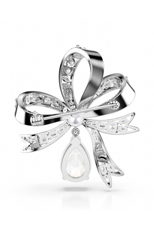 Broš Swarovski HYPERBOLA srebrna 5680678