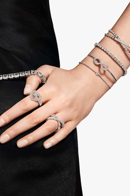 Аксесуари Браслет Swarovski HYPERBOLA 5677626 срібний