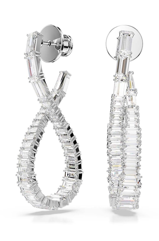 Сережки Swarovski HYPERBOLA циркон серебрянный 5677628
