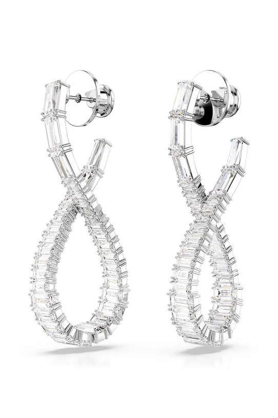 Accesorii Swarovski cercei HYPERBOLA 5677628 argintiu