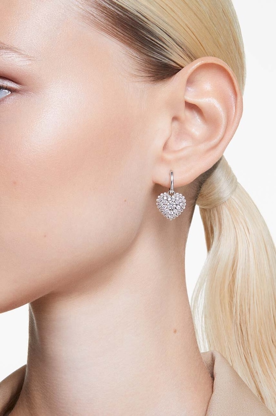 Swarovski cercei HYPERBOLA 5684384 argintiu