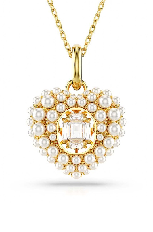 Náhrdelník Swarovski HYPERBOLA zirkonie zlatá 5680399