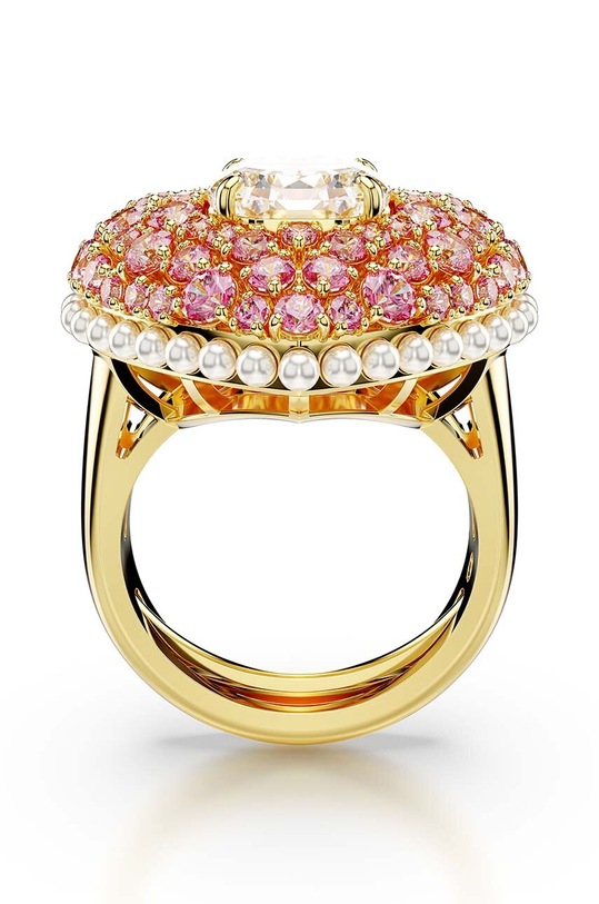 Swarovski gyűrű HYPERBOLA rózsaszín 5690058