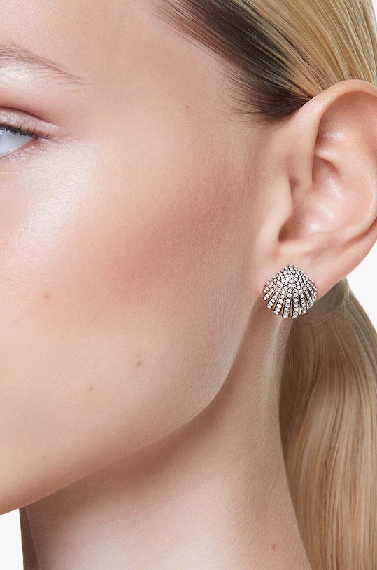 Σκουλαρίκια Swarovski IDYLLIA 5683970 χρυσαφί