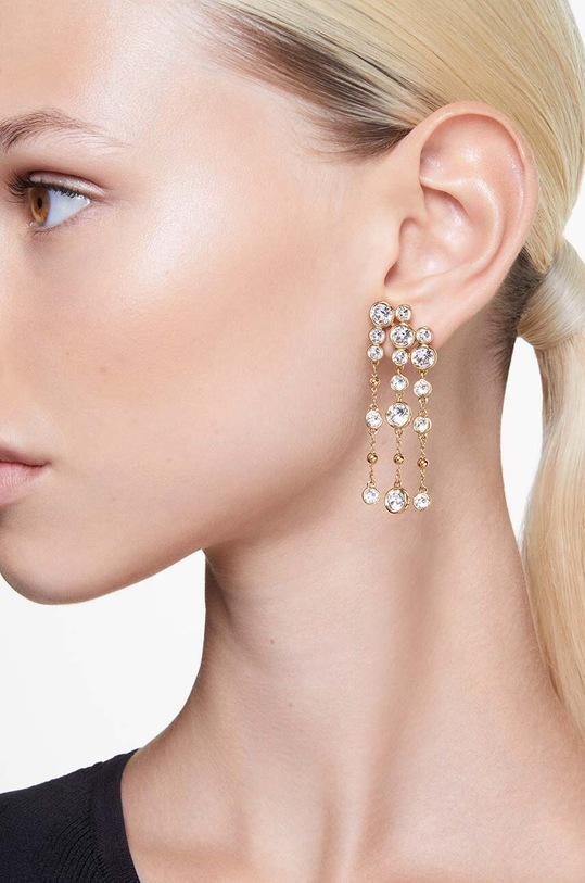 Swarovski kolczyki IMBER 5680093 złoty