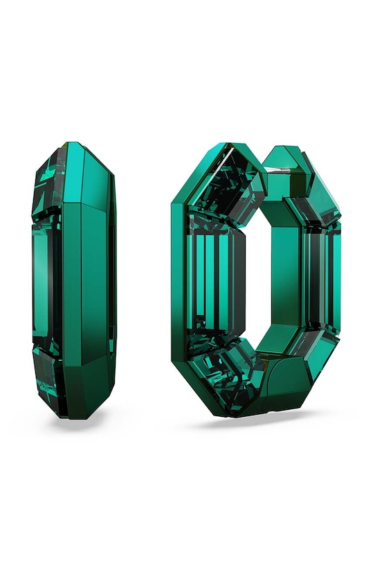 Swarovski kolczyki LUCENT kryształ Swarovskiego zielony 5680786