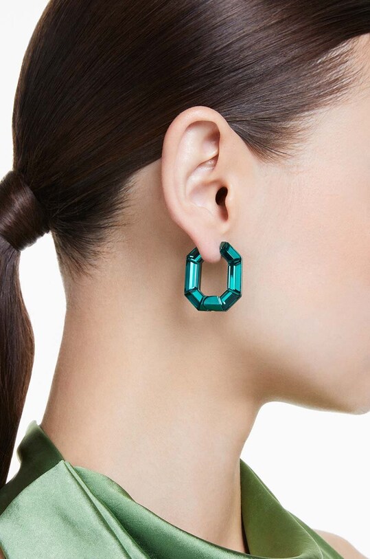 Swarovski kolczyki LUCENT 5680786 zielony