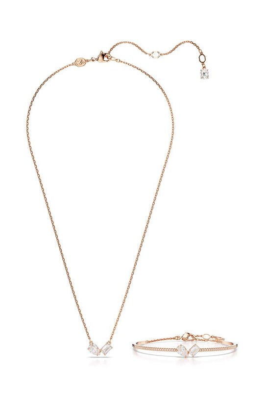 Κολιέ και βραχιόλι Swarovski MESMERA 5684779 χρυσαφί AA00