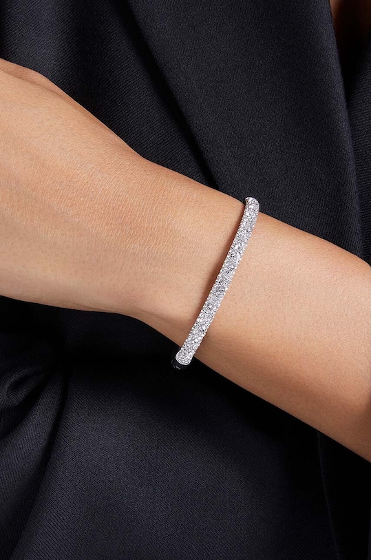 Swarovski bratara METEORA 5684242 argintiu