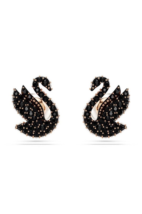 Swarovski cercei SWAN Cristal Swarovski negru 5684608