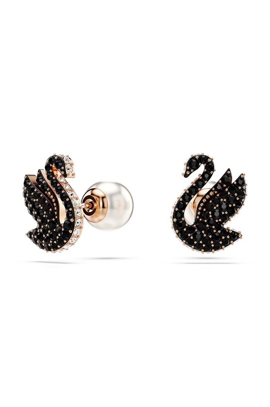 Swarovski cercei SWAN 5684608 negru AA00