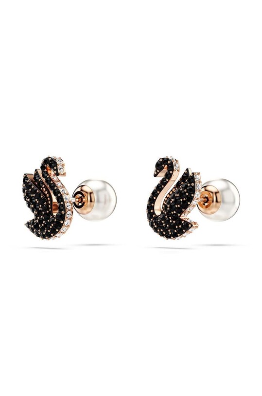 Accesorii Swarovski cercei SWAN 5684608 negru