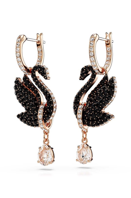 Doplnky Náušnice Swarovski Swan 5678047 čierna