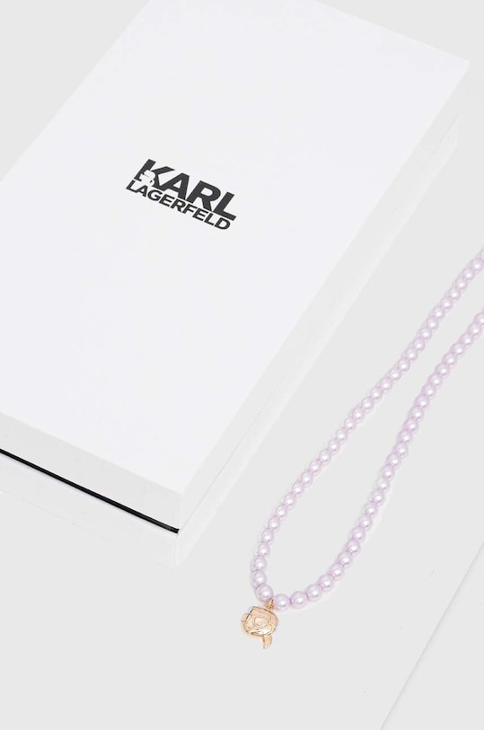 Akcesoria Karl Lagerfeld naszyjnik 241W3910 złoty