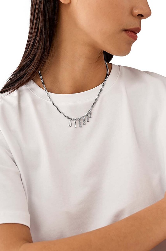 Accesorii Diesel colier DX1494040 argintiu