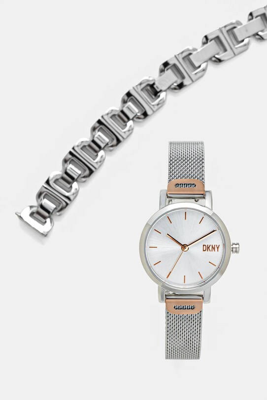 Hodinky a náramok Dkny strieborná NY6684SET