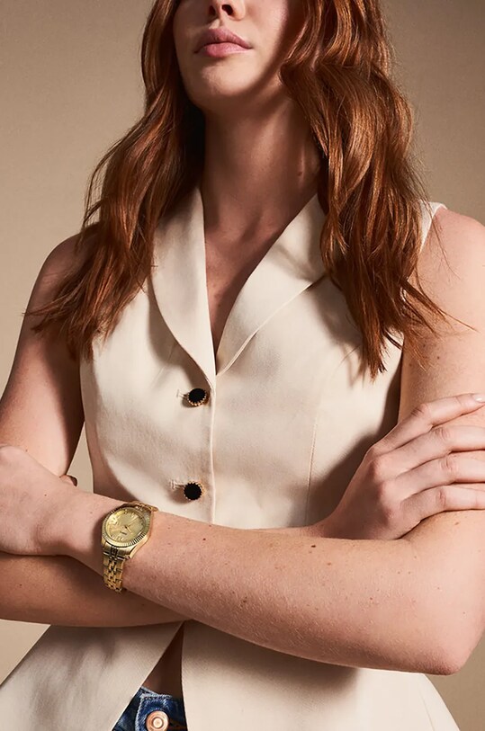 Hodinky Fossil zlatá ES5338