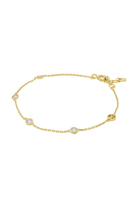 Michael Kors bransoletka ze srebra pokrytego złotem srebro złoty MKC1716CZ710