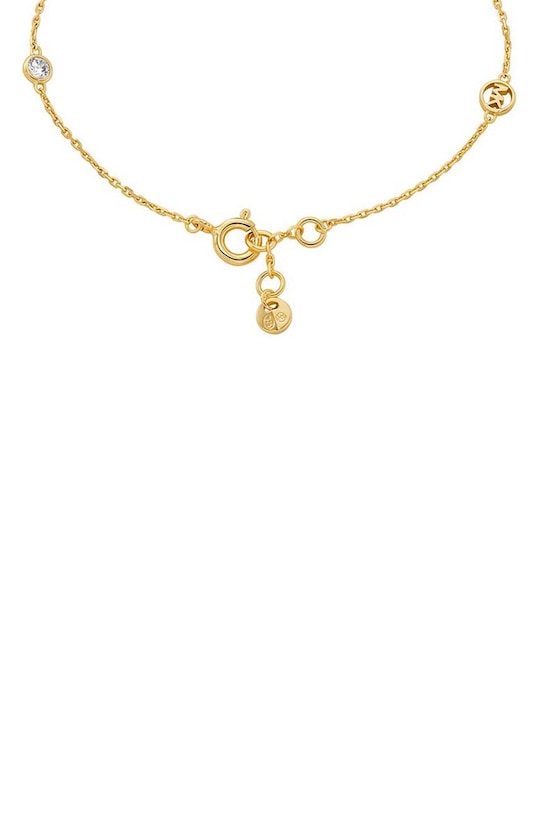 Michael Kors bransoletka ze srebra pokrytego złotem MKC1716CZ710 złoty AA00