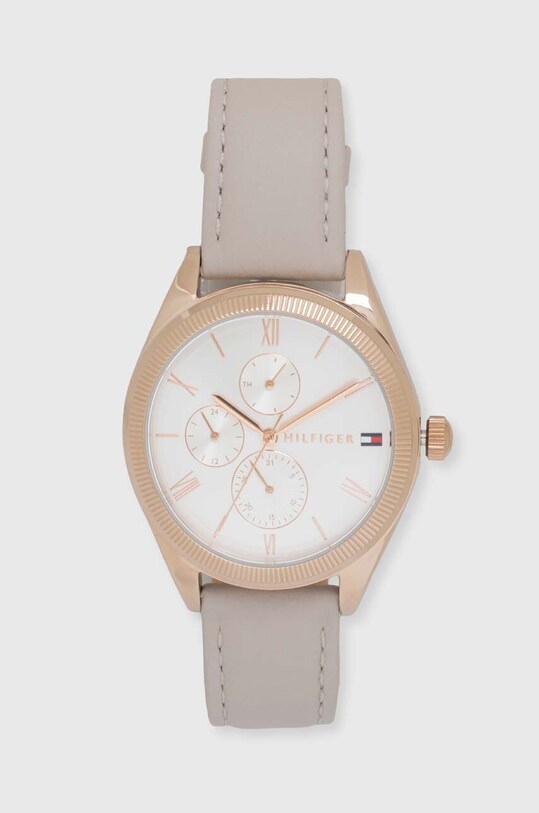Tommy Hilfiger zegarek beżowy 1782595