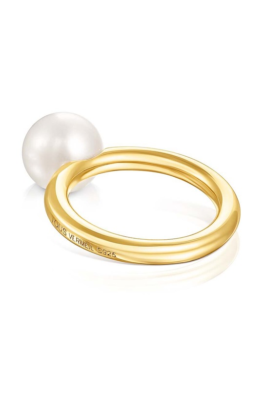 Accesorii Tous inel de argint placat cu aur 14 1003434014 aur