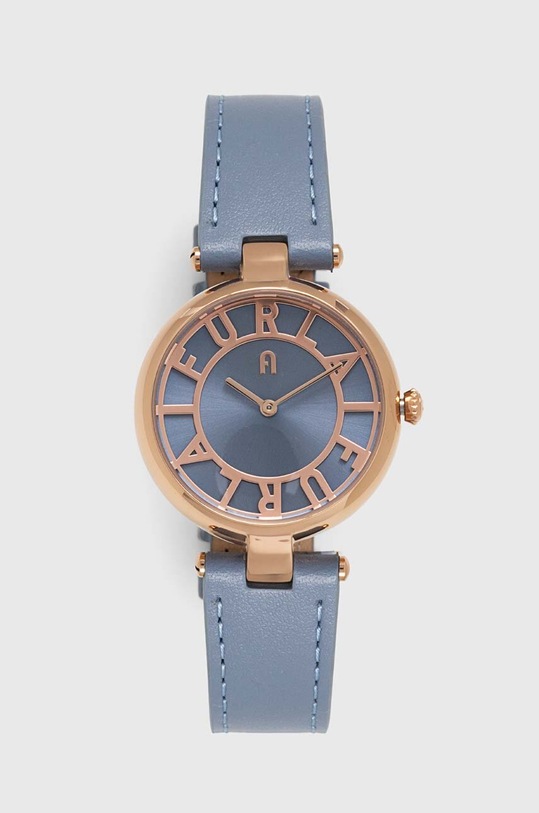 Hodinky Furla modrá WW00054006L3