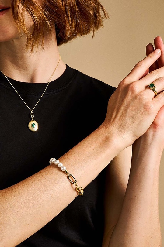 Fossil bransoletka JF04729710 złoty