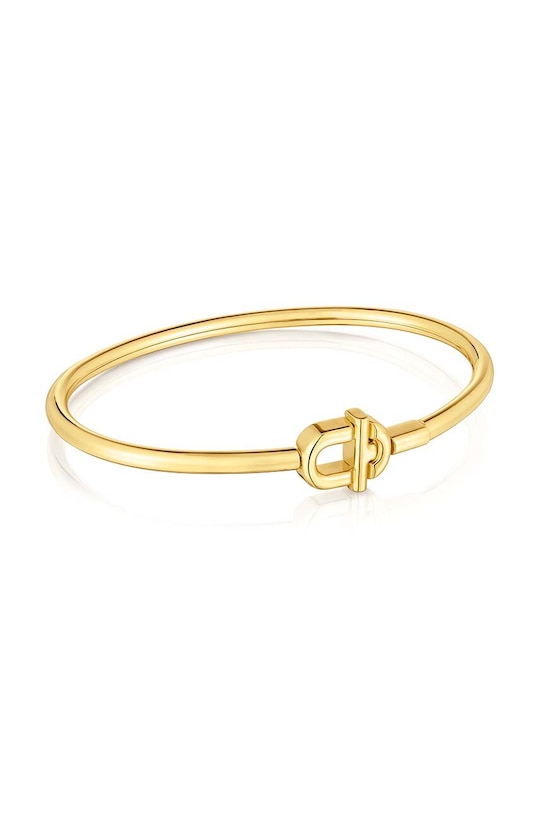 Srebrna narukvica presvučena zlatom Tous Manifesto pozlata zlatna 1004097170