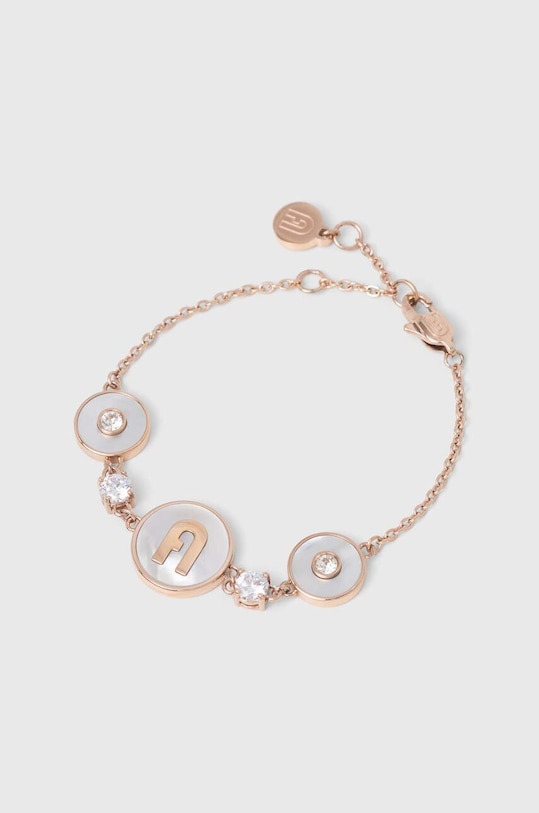 Браслет Furla циркон золотой FJ4010BTU