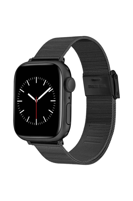 Řemínek pro apple watch Daniel Wellington Smart Watch Mesh strap šedá DW01200019