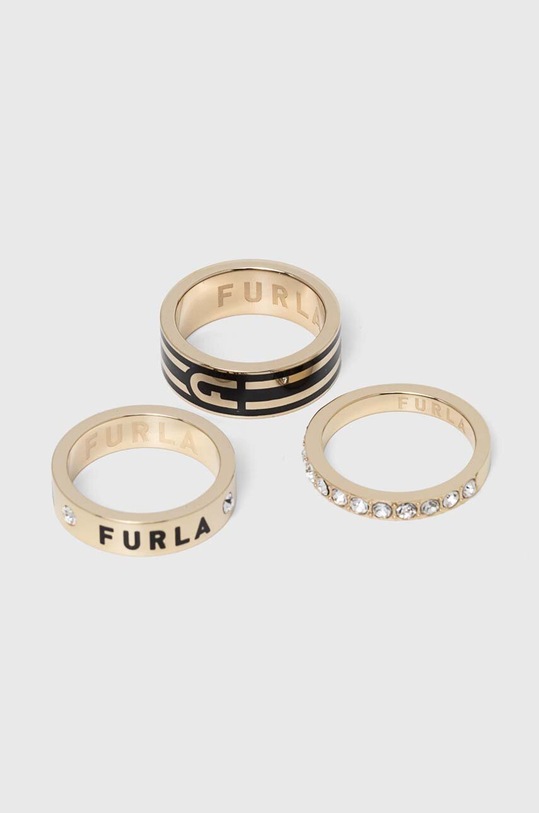Furla pierścionki 3-pack 3-pack multicolor FJ3016RT4