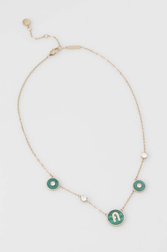 Цепочка Furla циркон золотой FJ4009NTU