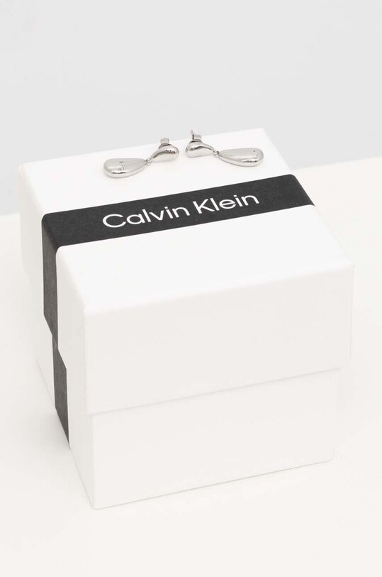 Doplňky Náušnice Calvin Klein 35000606 stříbrná