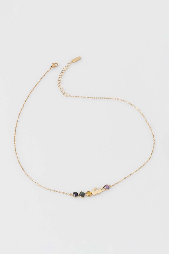 Ogrlica Lacoste Gift Box zlatna 2040360